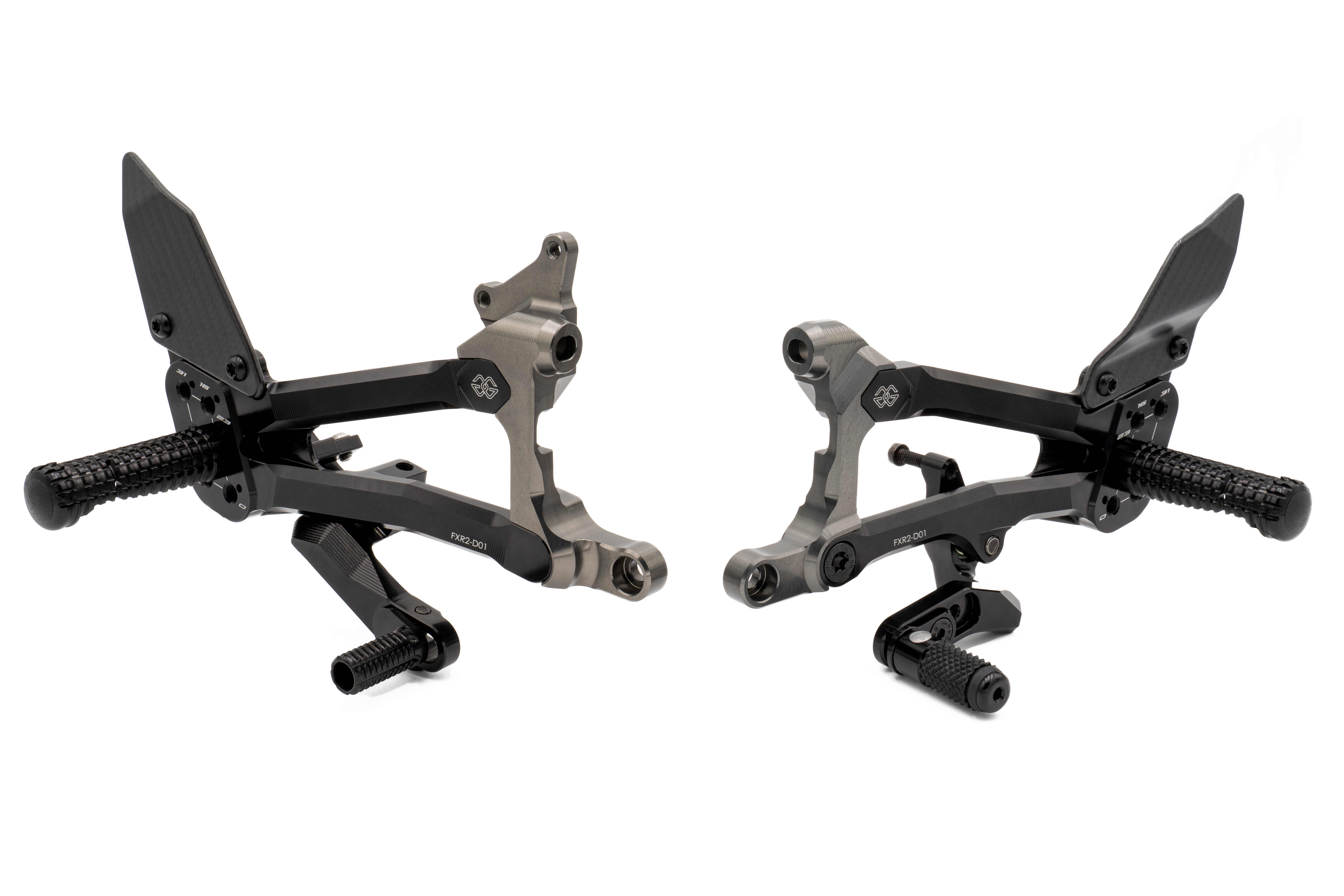 Gilles FXR2 Racing Rearsets for Ducati Panigale V4 / S / R / Speciale (18-24) Gilles FXR2 Racing Rearsets for Ducati Panigale V4 / S / R / Speciale (18-24)